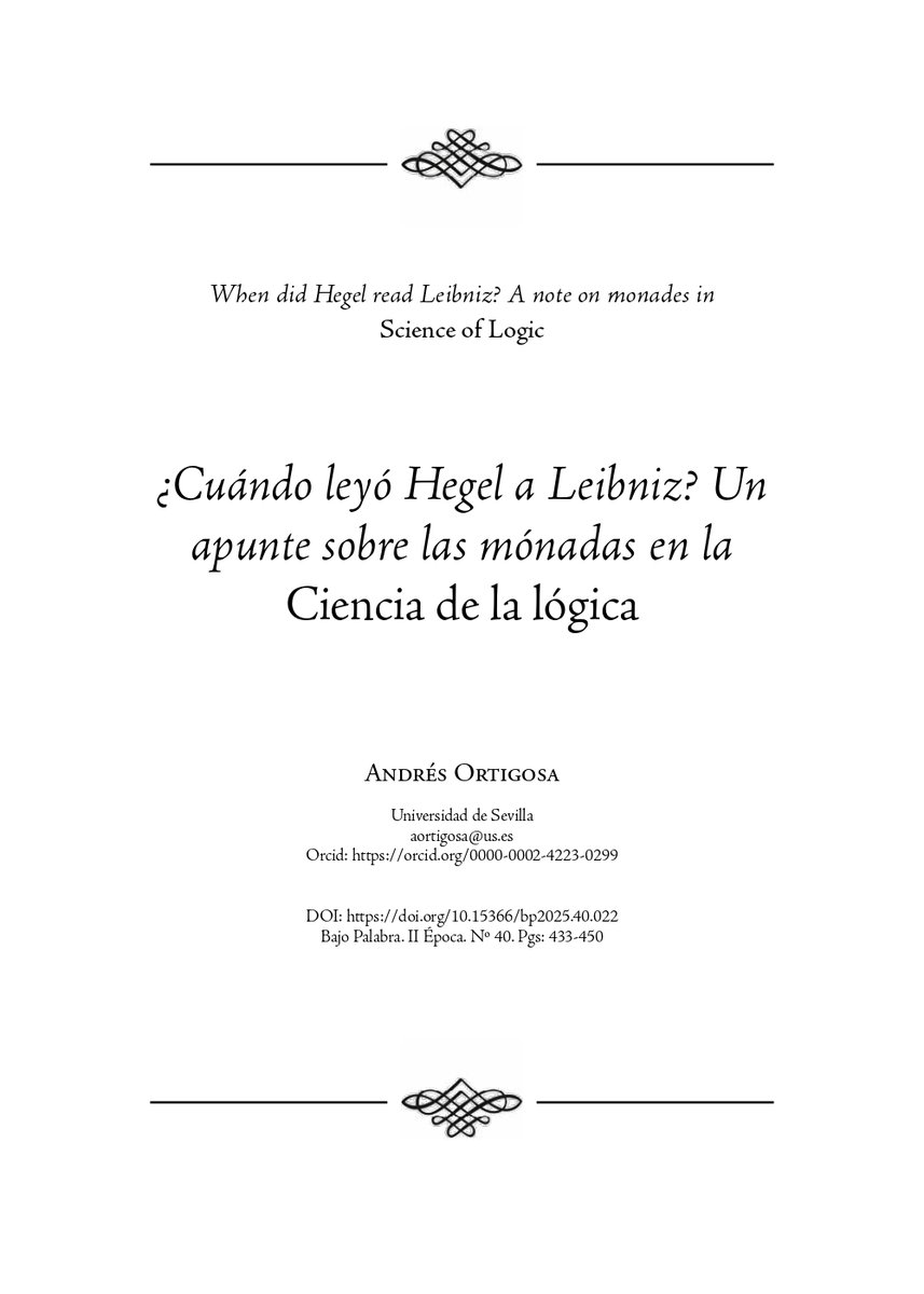 Revista de Filosofía BAJO PALABRA tweet media
