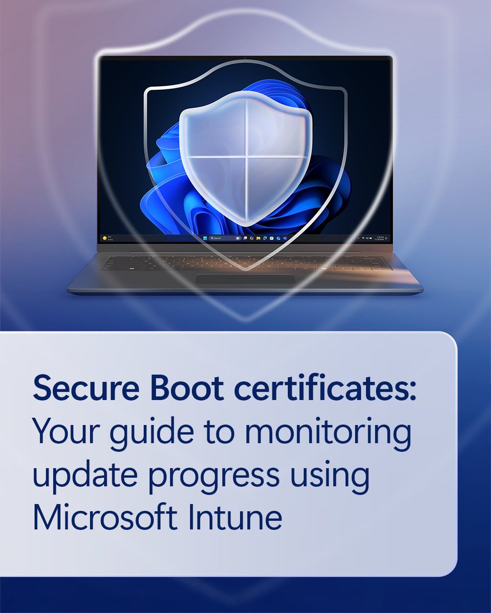 Microsoft Intune tweet media