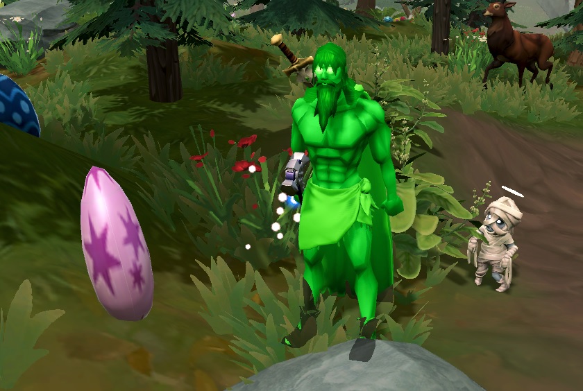 GreenMan511RS's tweet photo. Dfuq's kind of egg is this? 😂

#RuneScape https://t.co/FbigBxsNqh