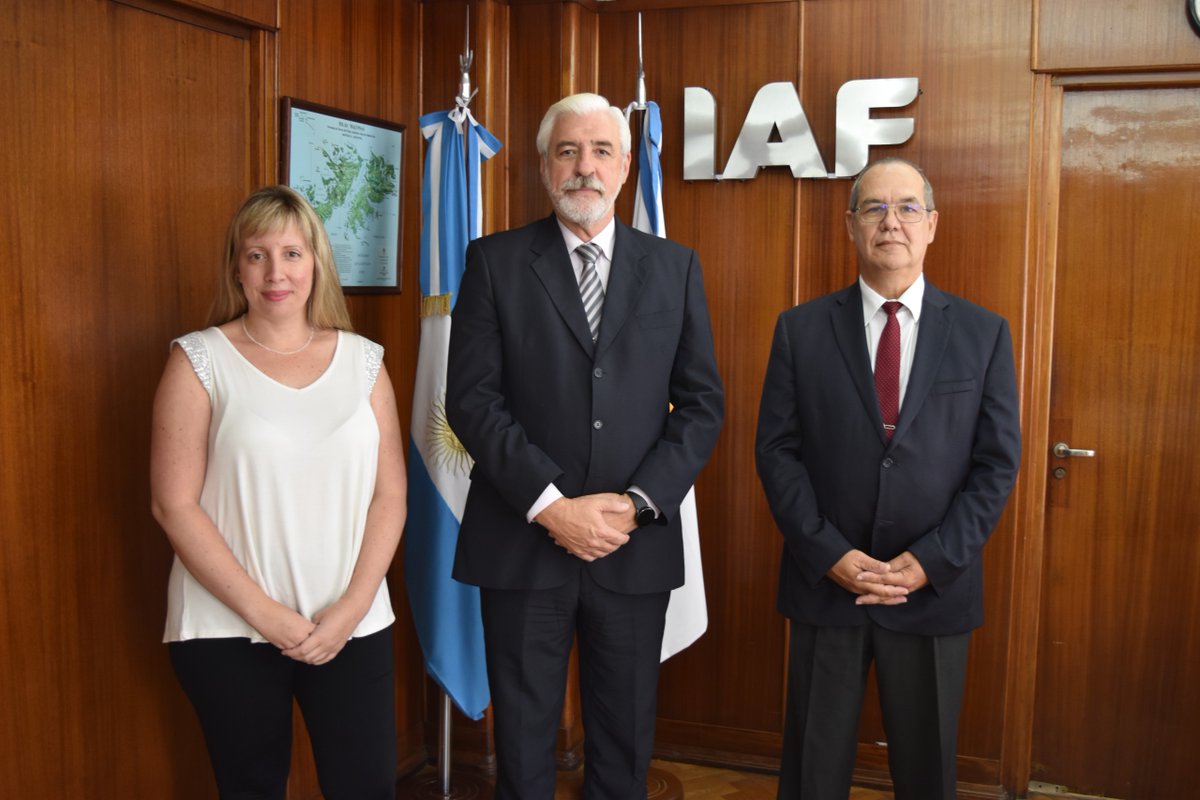 iafprpm's tweet photo. El general de brigada (R) Carlos Caneva es el nuevo presidente del IAF 🏛️ 

✅ En su primera reunión como titular del organismo, expuso los principales lineamientos de gestión ante autoridades de los distintos equipos de trabajo. 

 📲 Leé la nota en https://t.co/uAq3A9eKII https://t.co/1JtNJSUl1m