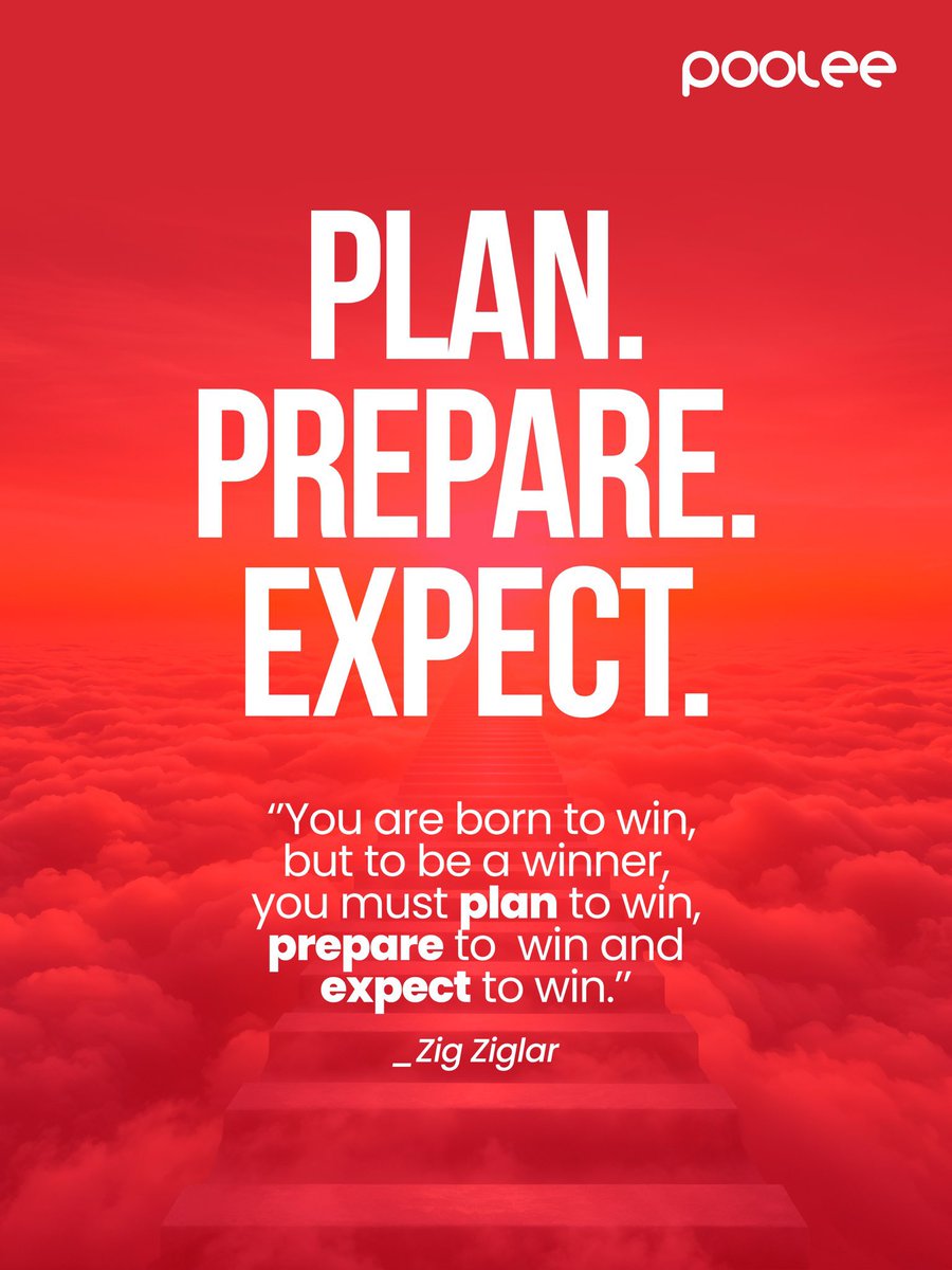 PooleeGadgets's tweet photo. Winning Isn't an Accident. It’s a Process.

Most people hope for the best. Winners engineer it.
Zig Ziglar knew that the "born to win" spark only catches fire when you provide the fuel: a solid plan and relentless preparation.

Stop leaving your success to chance. Start your blueprint today.

#pooleegadgets 
#motivation