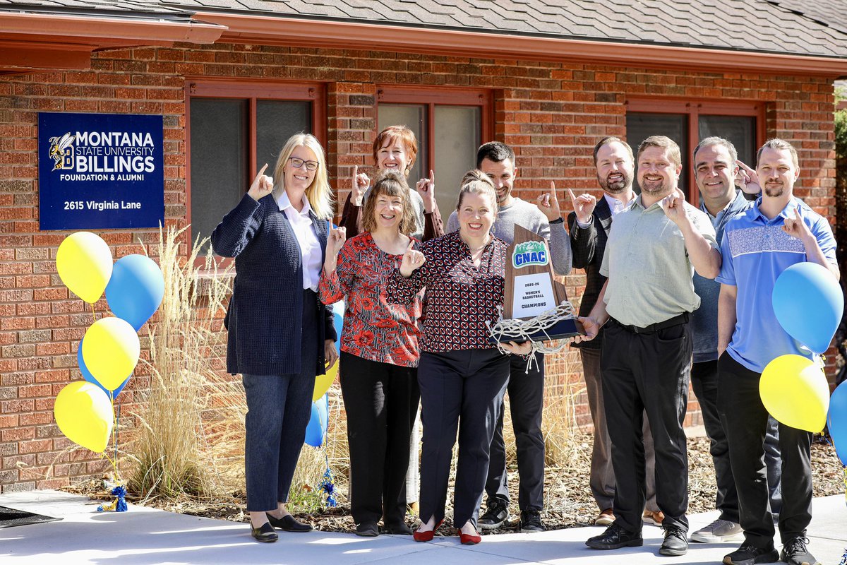 MSUBWBB's tweet photo. 𝓣𝓮𝓪𝓶𝓼 𝓑𝓮𝓱𝓲𝓷𝓭 𝓽𝓱𝓮 𝓣𝓮𝓪𝓶🏆

Special thank you to all of our departments across campus that work behind the scenes to make athletics and our student athletes succeed!

#MSUBSPORTS | #MSUBILLINGS | #MSUBWBB https://t.co/lC135Cp33M