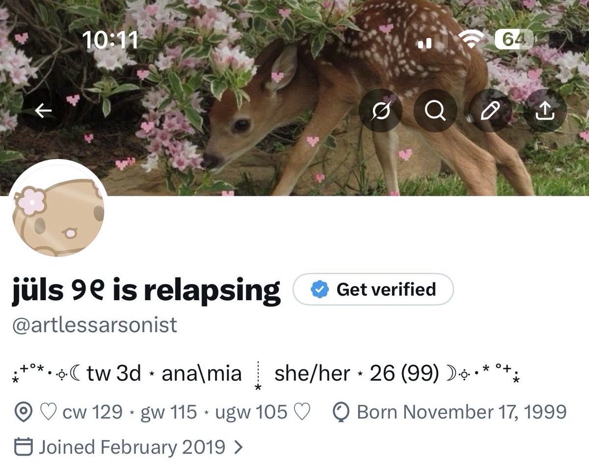 jüls ୨୧ is relapsing tweet media