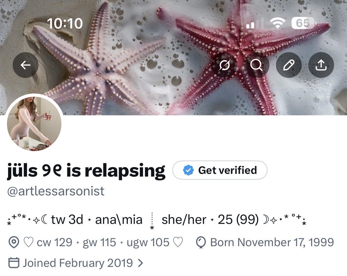 jüls ୨୧ is relapsing tweet media