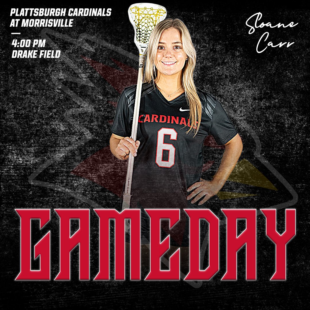PlattsAthletics's tweet image. WLAX | Road SUNYAC Action!!

@PlattsWLAX hits the road to take on the Morrisville Mustangs in SUNYAC play with a 4 p.m. opening draw. Follow along with the livestream and live stats on gocardinalsports.com.

#CardinalStrong #CardinalCountry