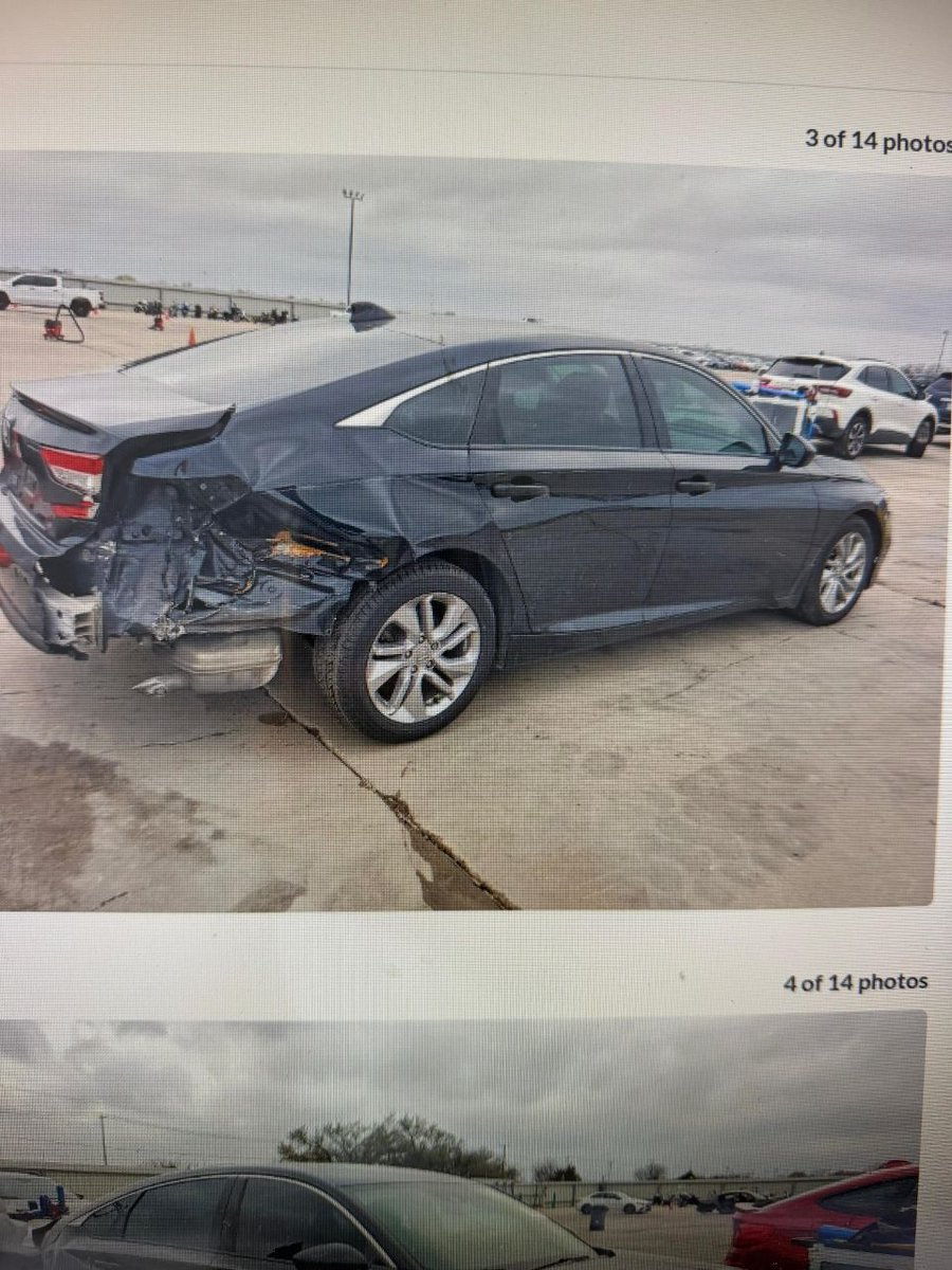 2020 Honda Accord EXL
1.5L
Runs and drive

Price: $ 9600 including shipping to Tema port

WhatsApp/Call: 0550256731
wa.me/233550256731