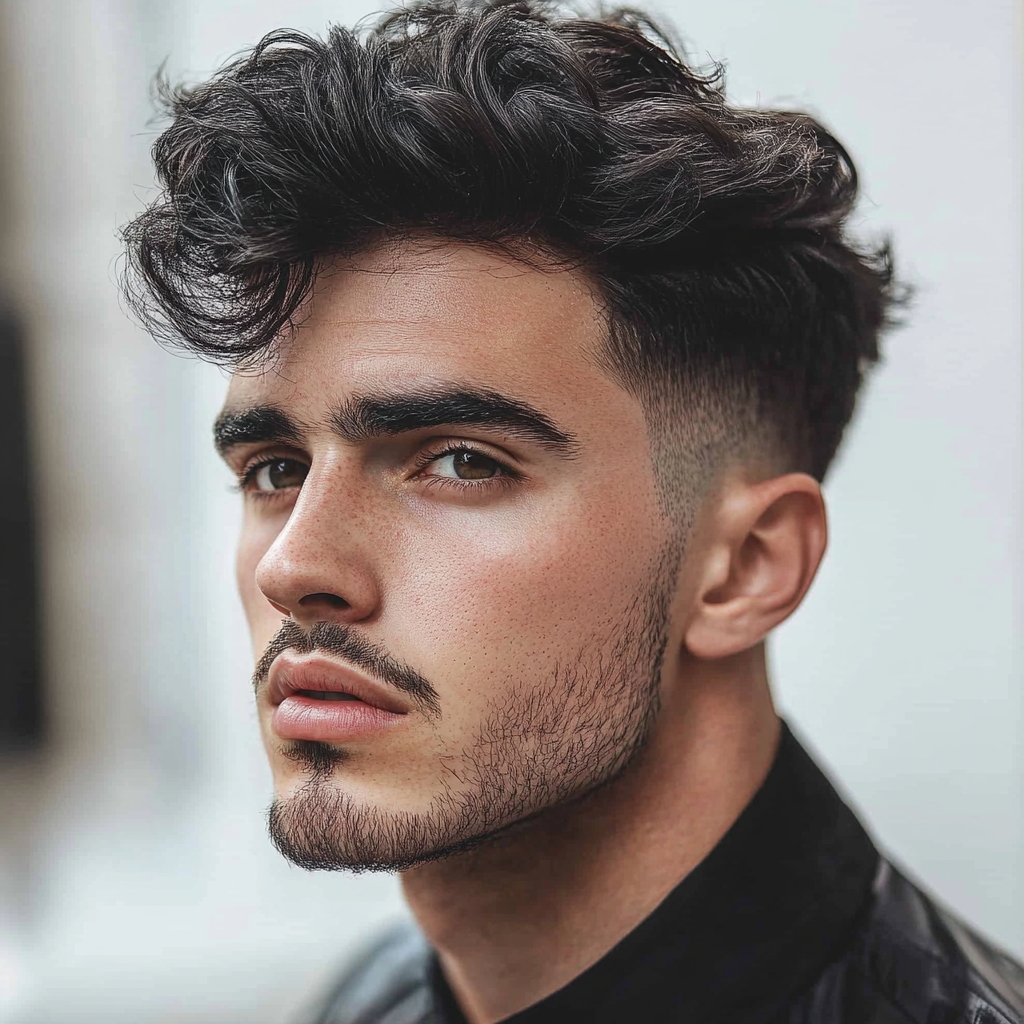 Blowout Taper Haircut: Modern Textured Volume for Men vagazine.com/blowout-taper-…