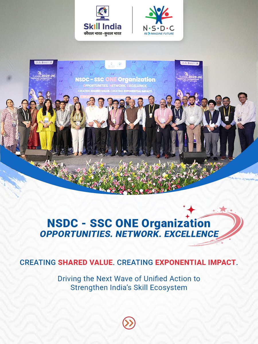 NSDC India tweet media