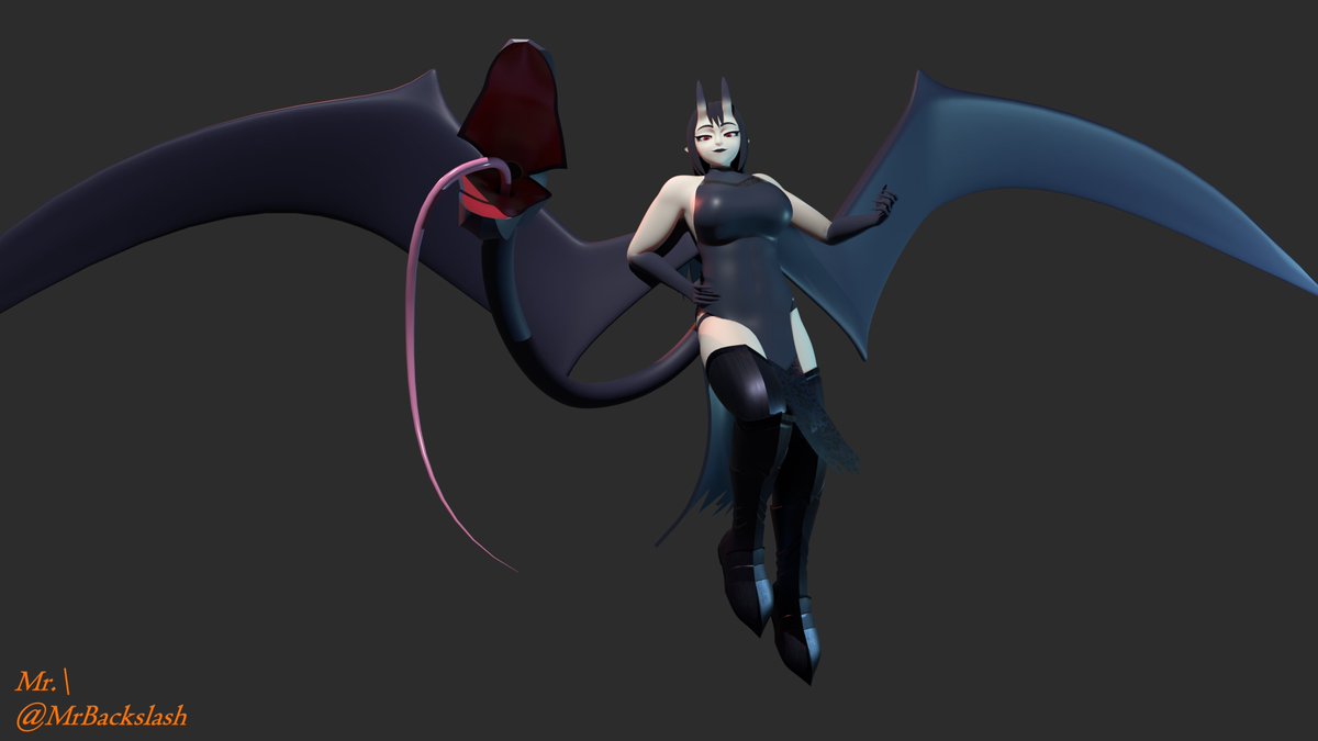 MrBackslash's tweet photo. An 3D commission for @JGodzilla113799 , of his character Rania the succubus. And it seems that she's managed to catch a Kunoichi, RisingReaper115 's Lyzz, to be exact.

Standalone Model: https://t.co/mcRbLerV1W

Rania(C) @JGodzilla113799
Lyzz(C) RisingReaper115
Art (C) Me https://t.co/XPP2KoLksp