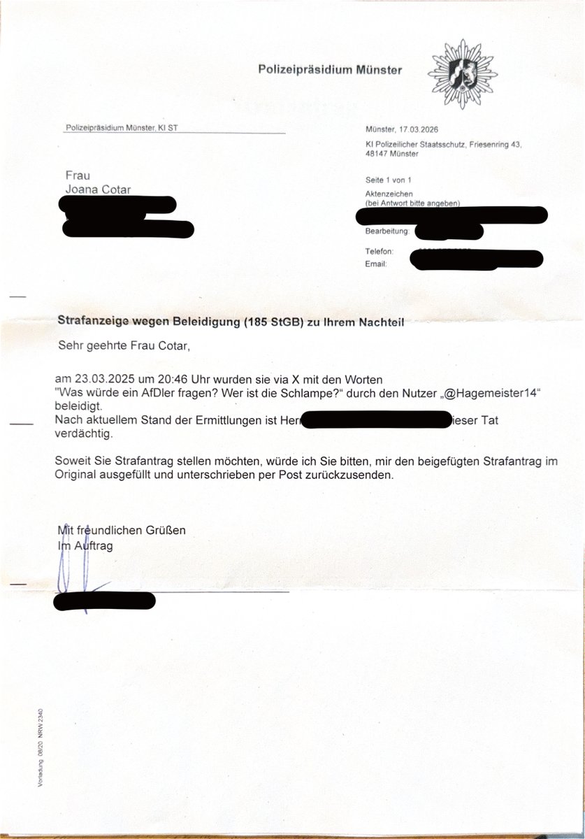 Joana Cotar tweet media