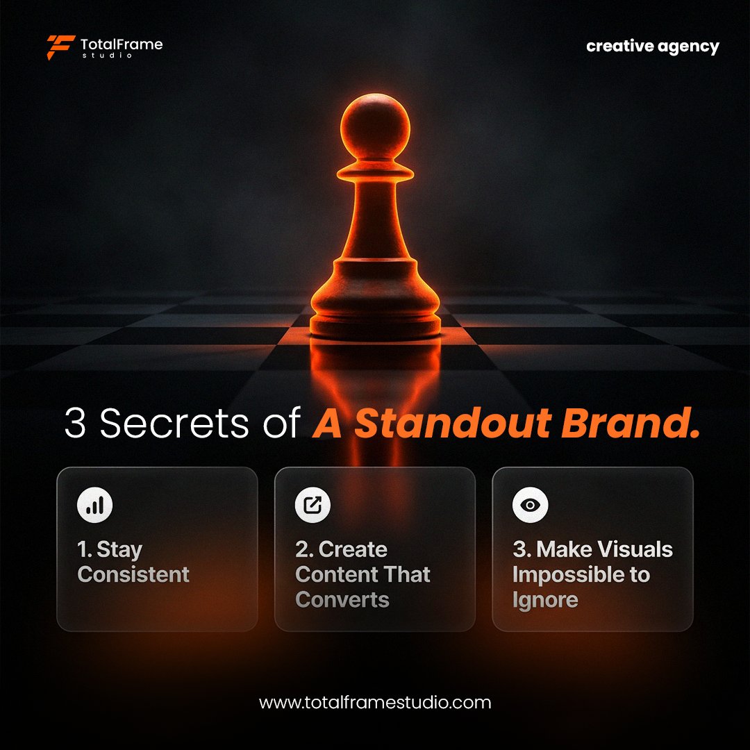TF_Studi0's tweet photo. Consistency.
Content.
Visuals.

That’s how brands stand out. https://t.co/v60jyZjHsW