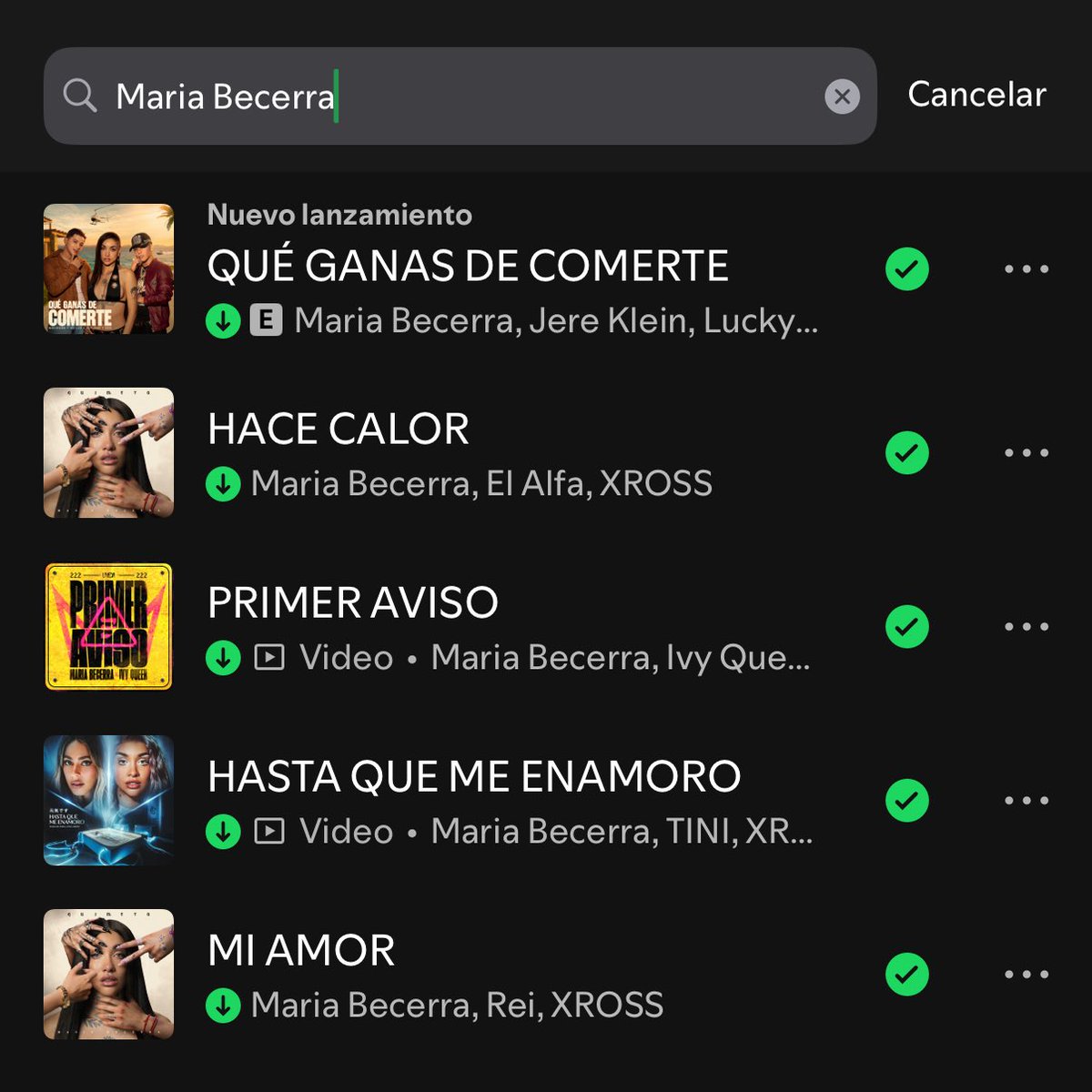 Maria Becerra Reports ✺ tweet media