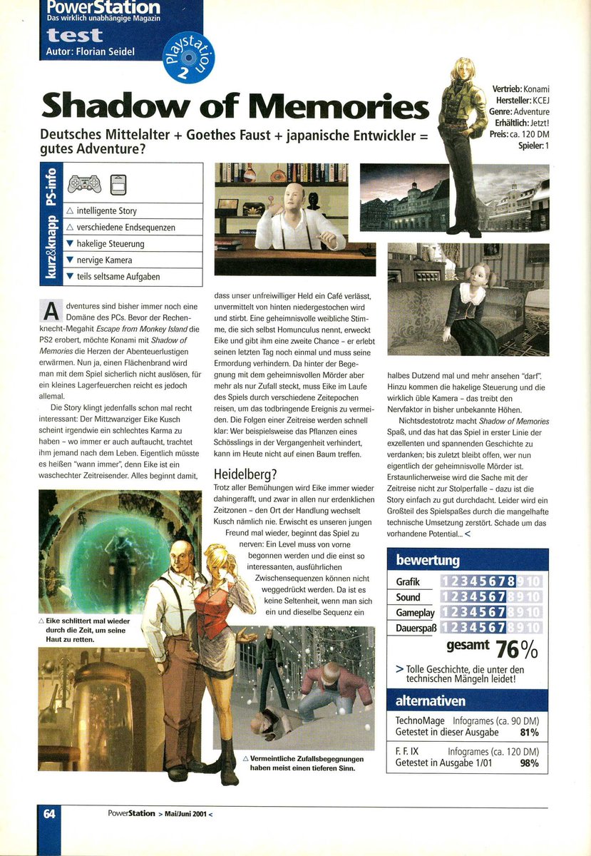 K_M_Sayuri's tweet photo. PowerStation (Germany) - Issue 3 May-June 2001

#shadowofdestiny #shadowofmemories https://t.co/ZpxIY1wv8t