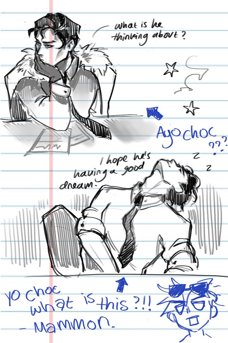 alchem1ast0ry's tweet photo. Selfship notebook art of lucifer bc I'm delusional https://t.co/QB7PWwupTf