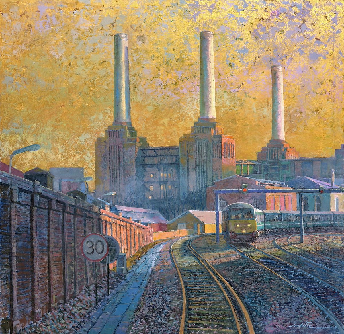 Paintings of London tweet media