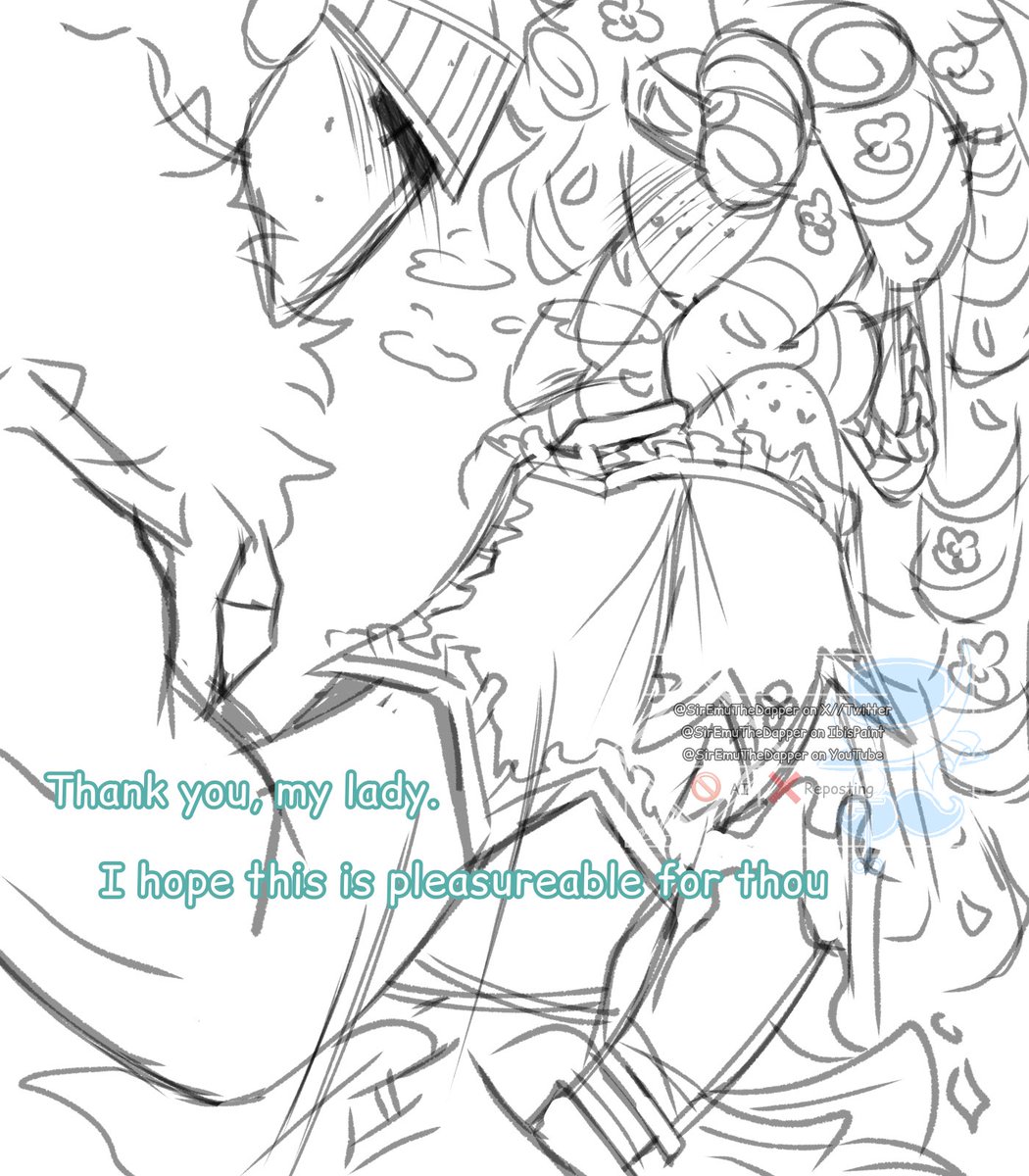 SirEmuTheDapper's tweet photo. ⚠️TW: non explicit NSFW/very suggestive
(^man I dunno how to label this one^)

Soulbasket

#soulbasket #bassiexsoulvester https://t.co/zDxth8Jh94