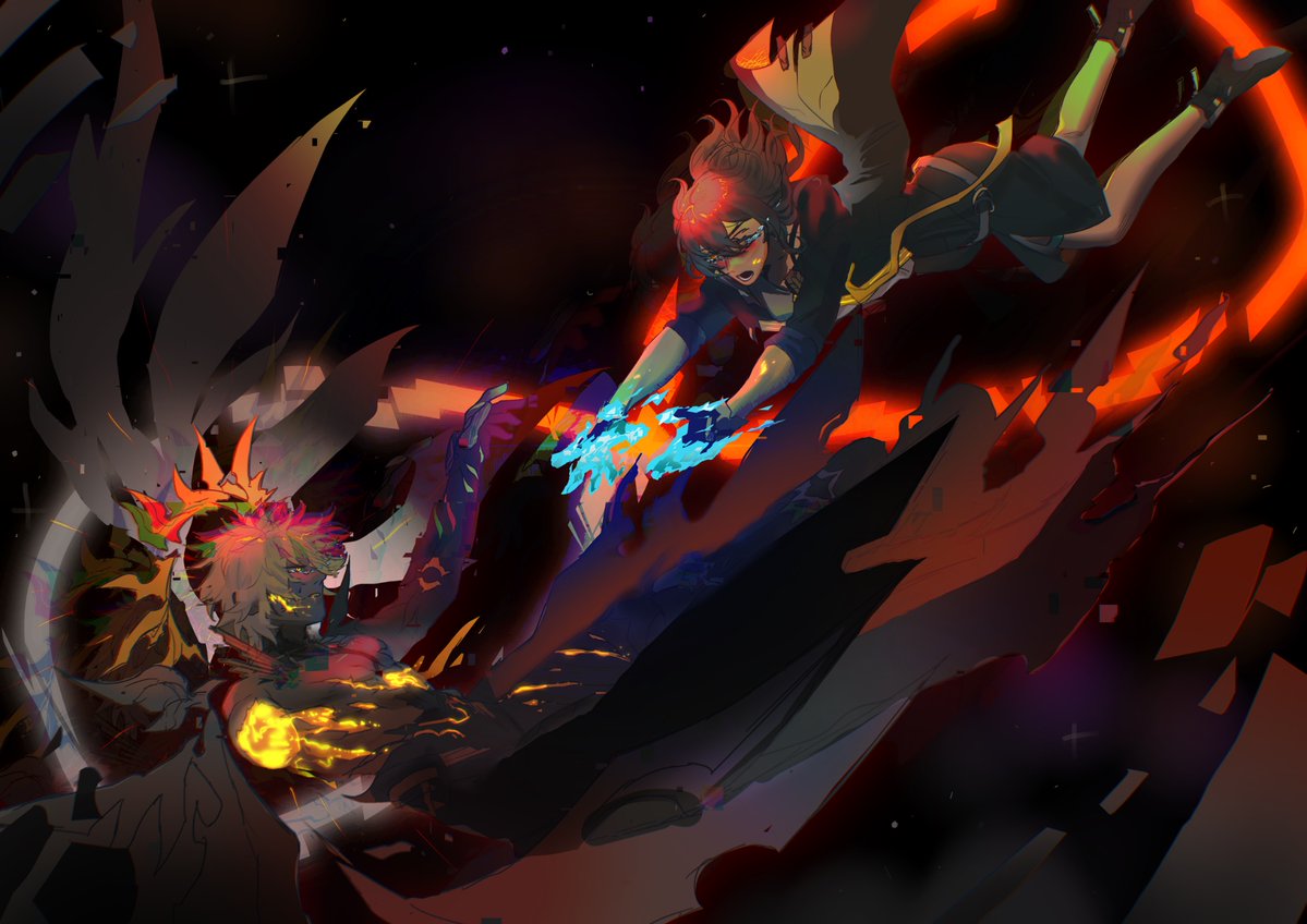 My piece for <a href="/botphaizine/">Agápē: A Bottom Phainon Zine</a> ! Please consider checking out the project ^_^
#stellephai #hsr #honkaistarrail