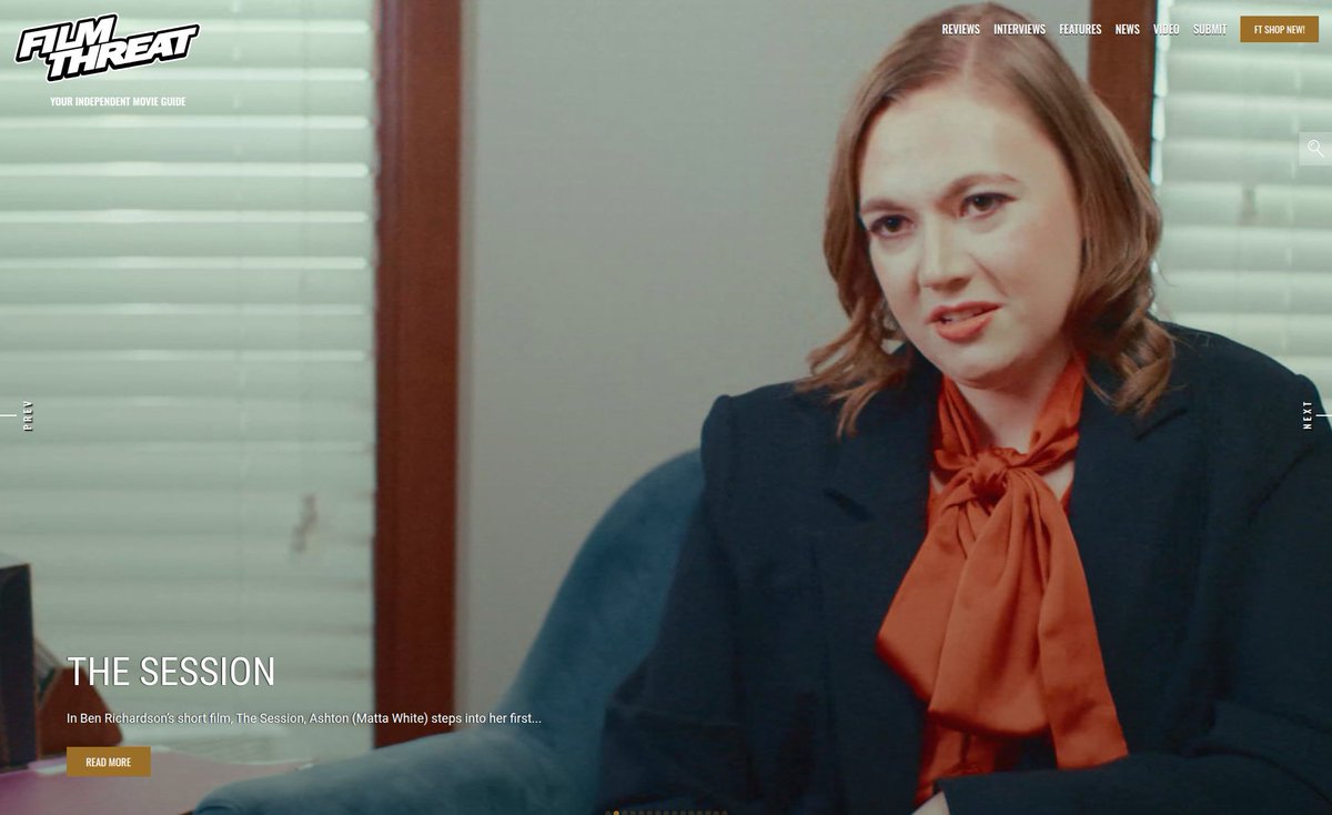 FilmThreat's tweet photo. “Ashton steps into her first counseling appointment, fearful that she’s going to screw it up.” Alan Ng shares his thoughts on the short film The Session.
https://t.co/JMz5S6agzv #SupportIndieFilm #TheSession #Short #Drama https://t.co/BcdJEGAXbo