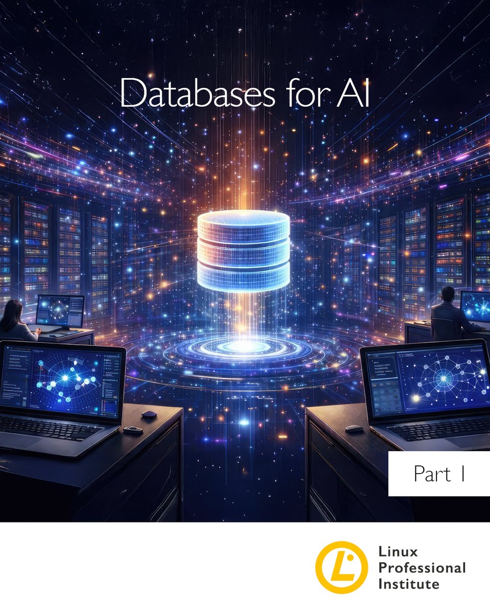 LPIConnect's tweet image. Database developers are racing to capture the energy of the #AI revolution. Our author @praxagora breaks down the major options for storing and managing AI data in Part 1 of this series.

Read it here: lpi.org/d167

#LPI #datastorage