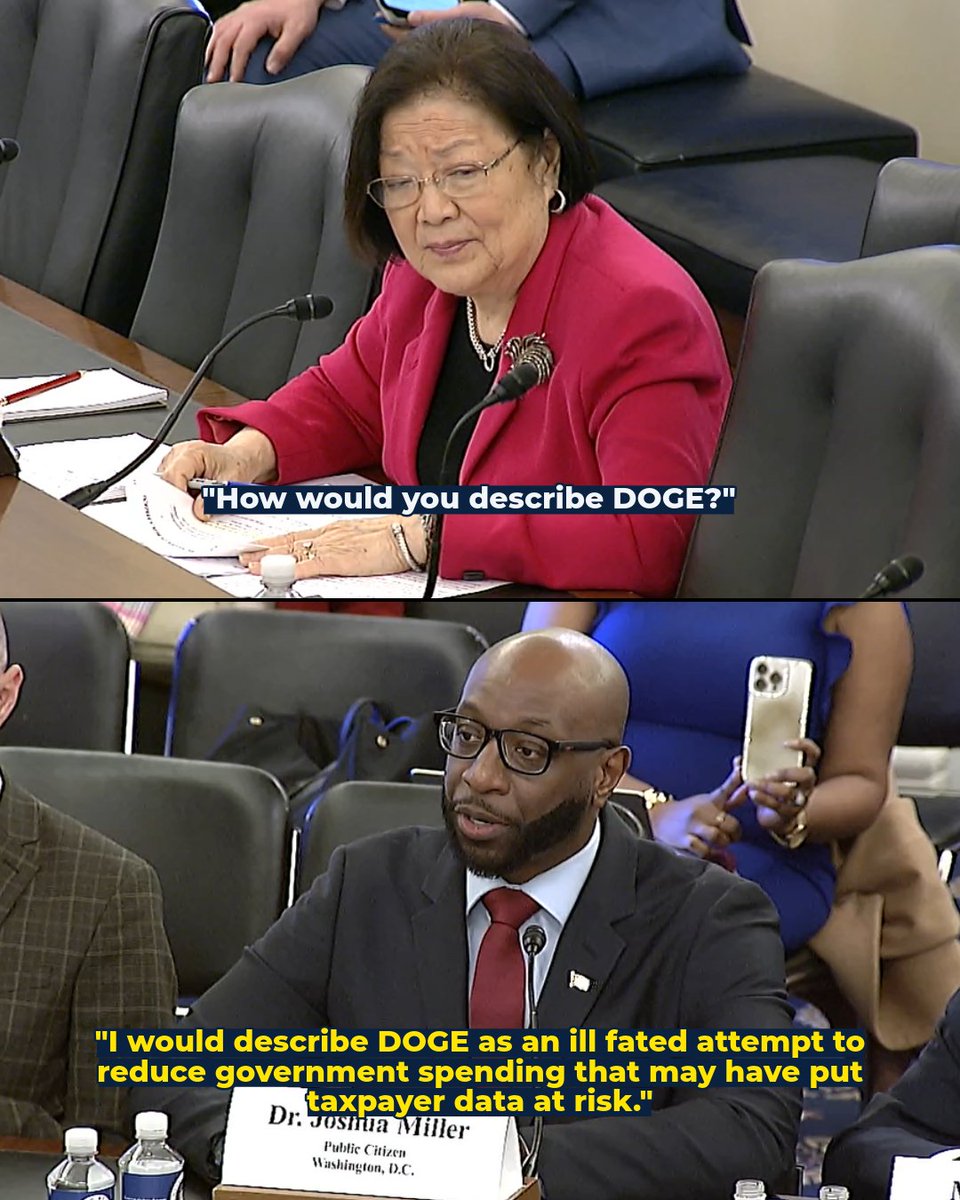 Senator Mazie Hirono tweet media