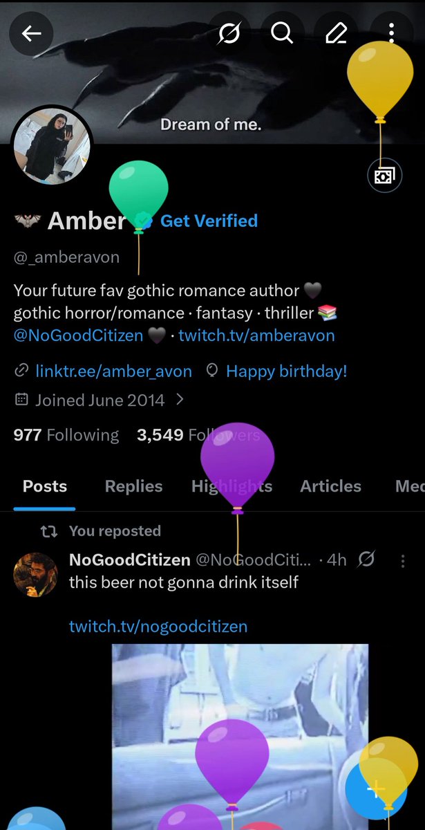 🦇 Amber tweet media