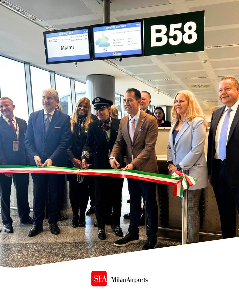 Milan Airports Press Office tweet media