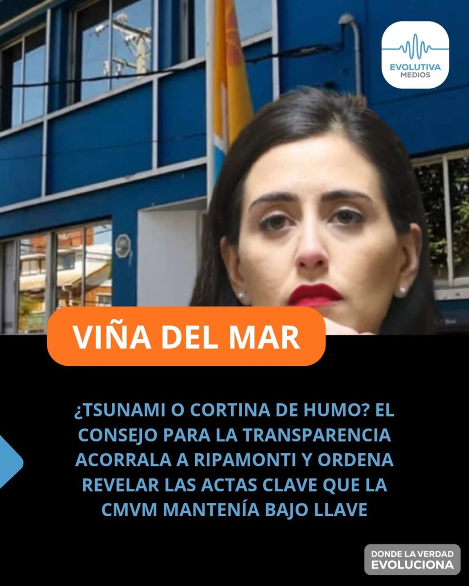 🚨 ¡Plazo fatal para la CMVM de Viña del Mar! 🚨
 * Ultimátum: Tienen 5 días hábiles para entregar la información.
 * Duras sanciones: Si no cumplen, la alcaldesa arriesga multas de hasta el 50% de su sueldo e incluso la suspensión de su cargo.
El CPLT fue claro: la transparencia