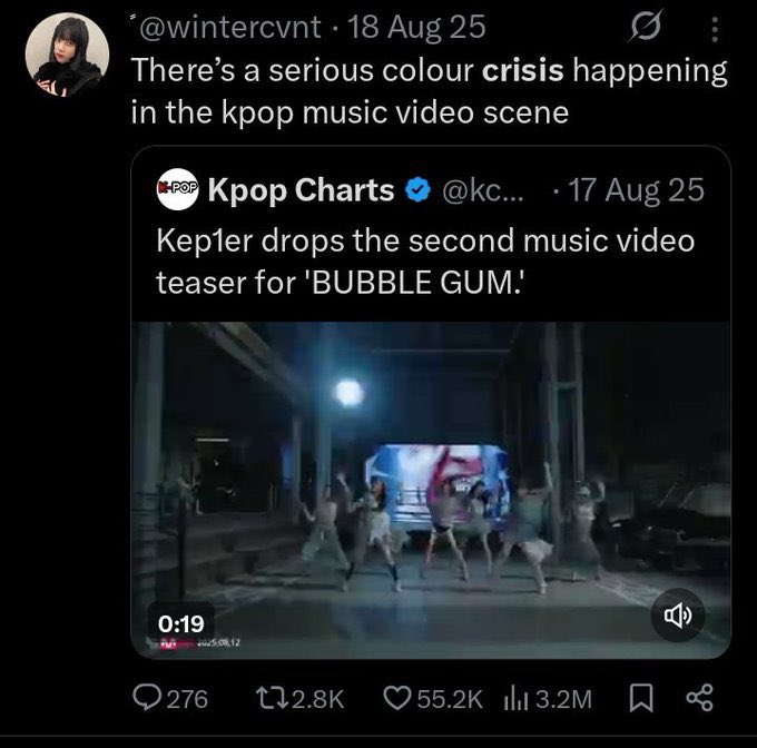 Kep1Stay's tweet photo. @wintercvnt Your hate is not hate, you just want to be viral again lol https://t.co/0mLTKiNWTa