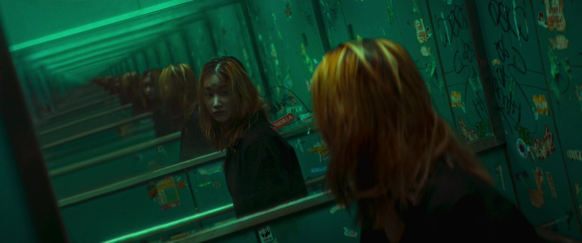 fallamoe's tweet photo. Reflections in cinema aren’t just visual, they fracture identity. A face splits. A body repeats. A world doubles. Who we see isn’t always who we are. https://t.co/OteHcQbNRj