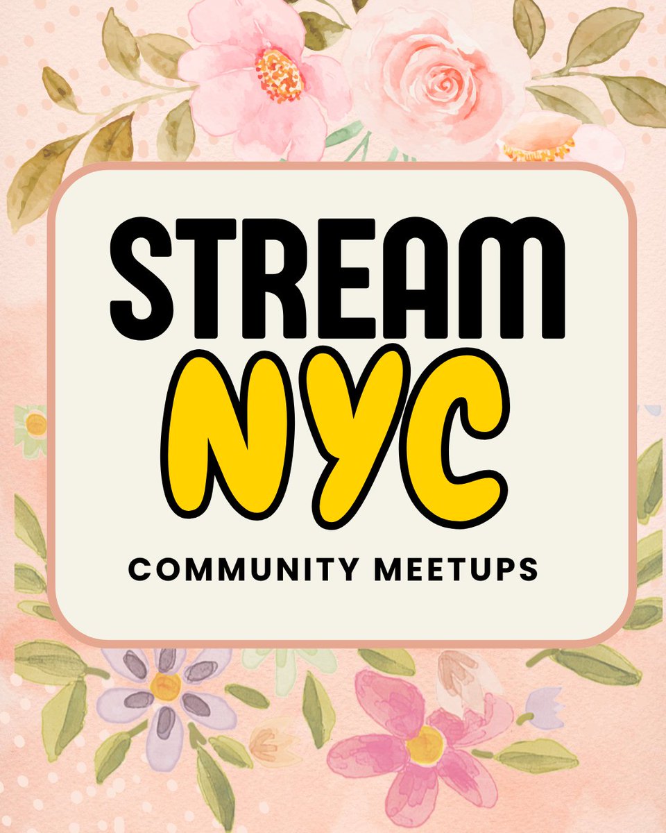 StreamNYC 💛 NYC LiveStreamer Community tweet media