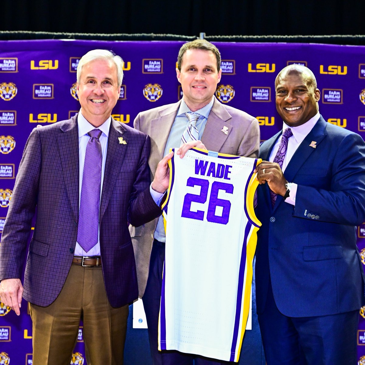 LSU Basketball tweet media