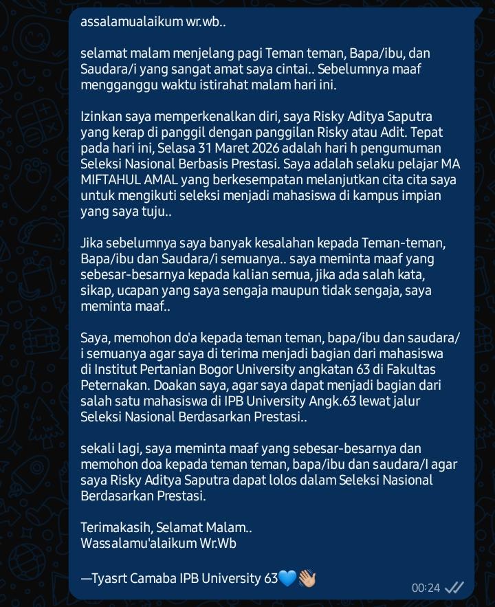 si iput maba ipb 63 tweet media