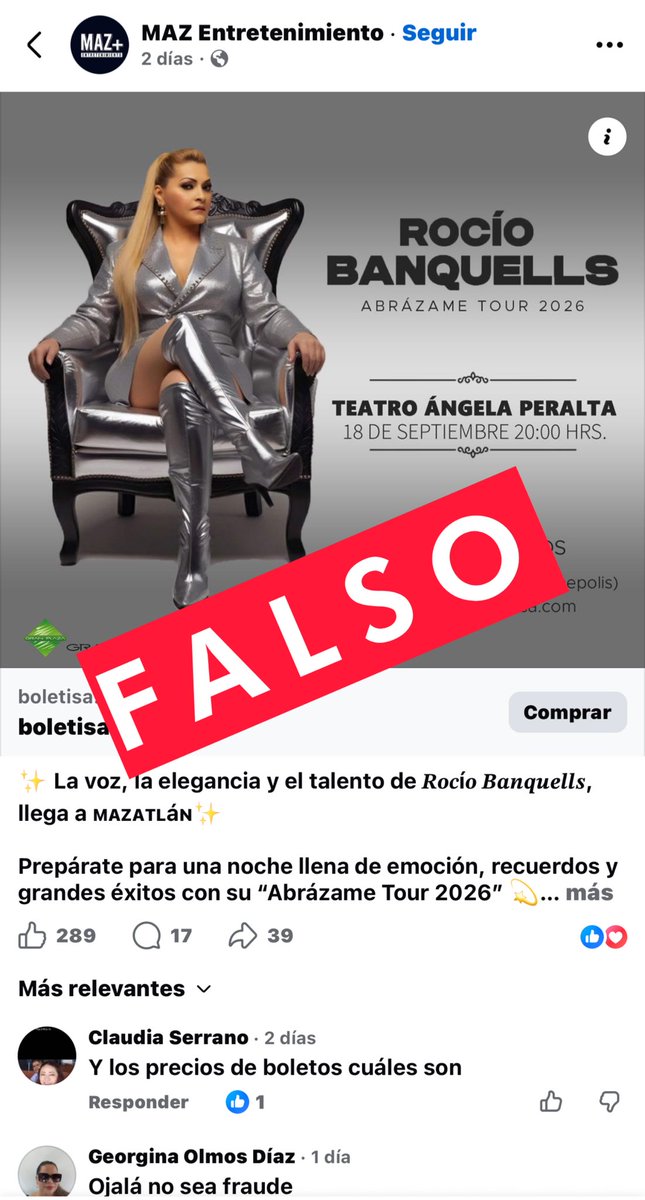 Rocío Banquells tweet media