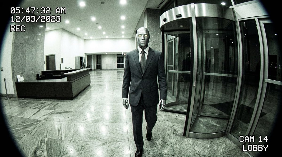 TheRobotPF's tweet photo. 05:47 AM
lobby access granted

no employees scheduled

still, something clocked in

Welcome to the new reality. https://t.co/4JwPFH4m7z