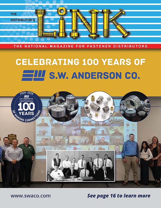 OfficialLinkMag's tweet image. 📣 The Spring Issue is LIVE!

We're proud to feature S. W. Anderson Company as they celebrate 100 years in business.

Take a moment to read their story and explore the full issue. linkmagazine.com

#ThinkLINK #fasteners #fastenernews