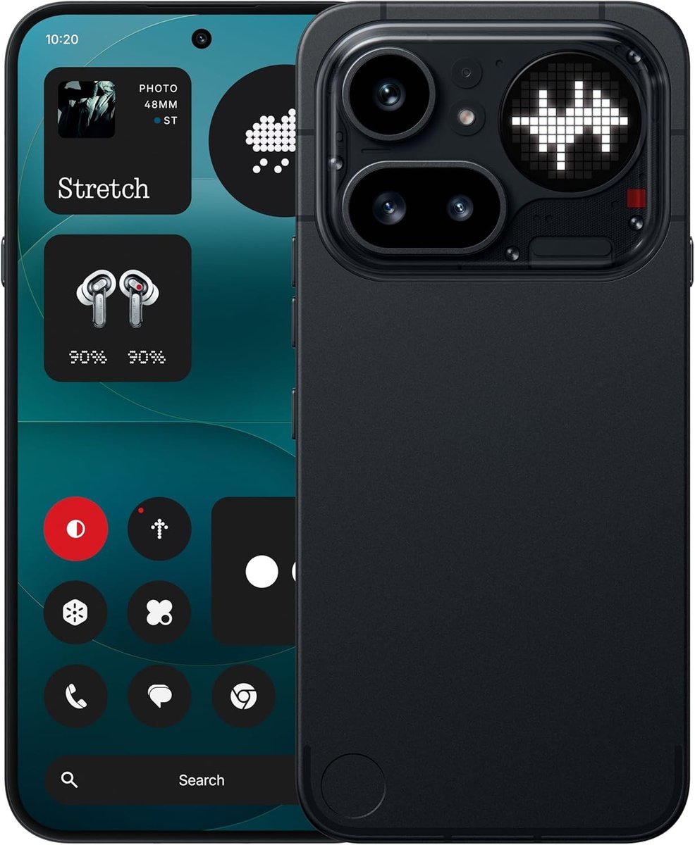 Nothing Phone (4a) Pro Noir 256Go : 50 MP Sony OIS, zoom 140x, écran ...