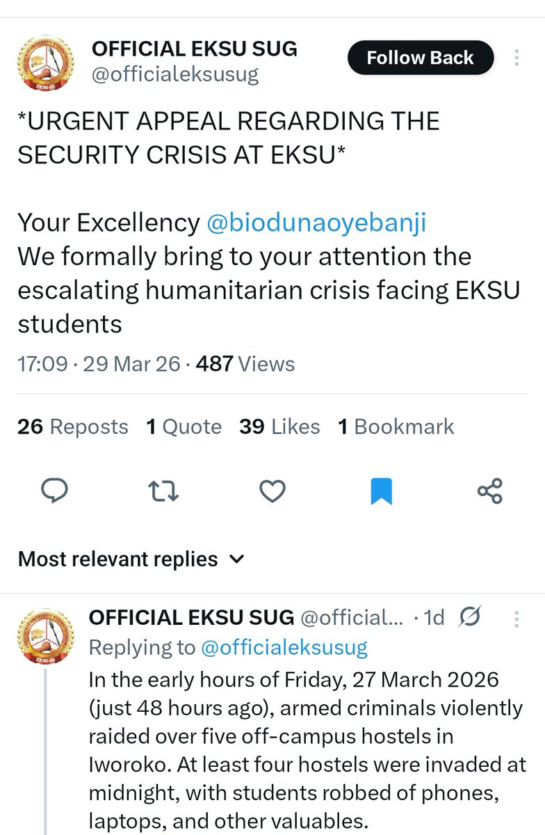 Ekiti trends tweet media