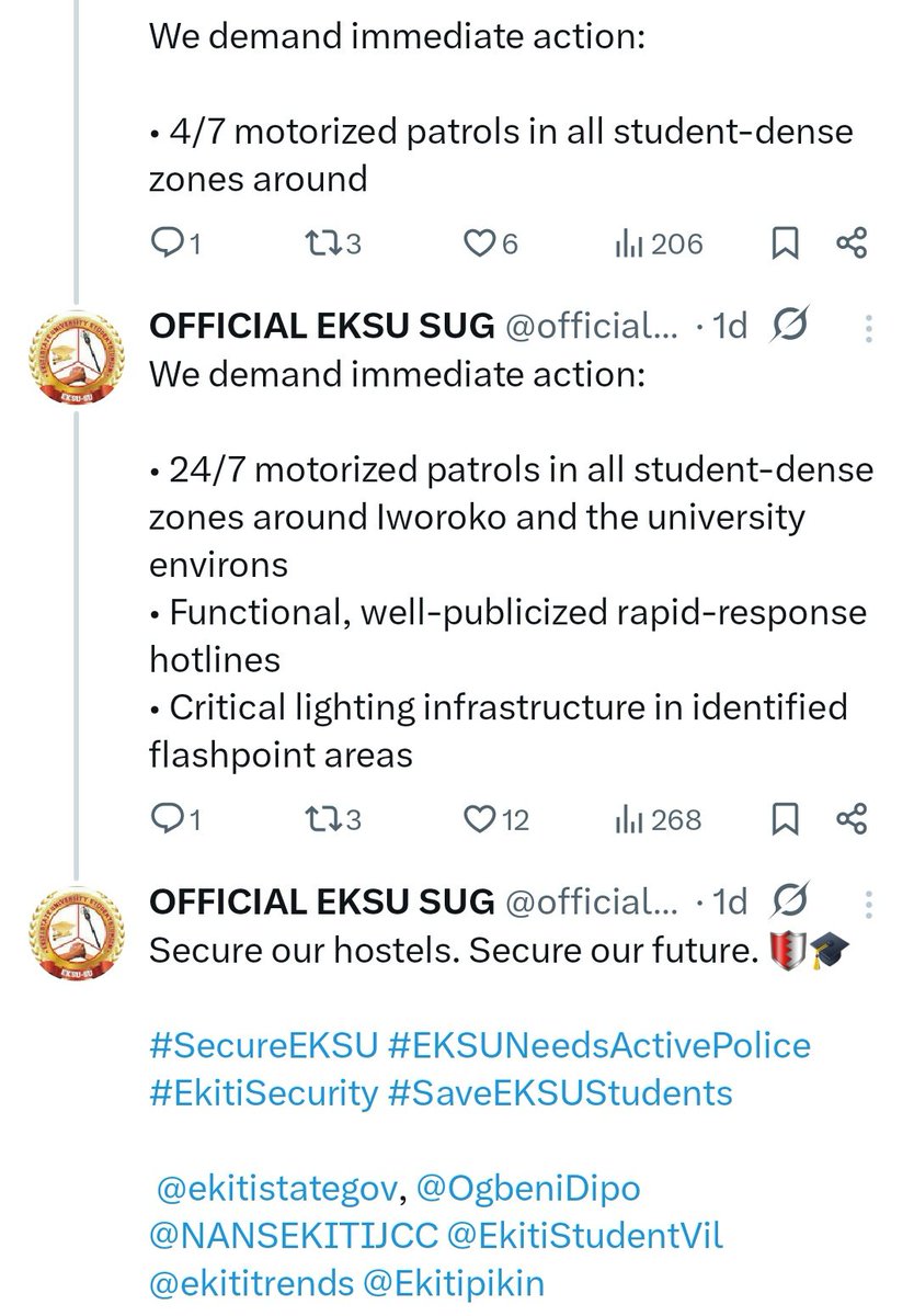 Ekiti trends tweet media