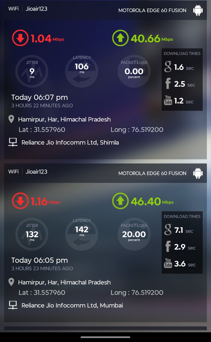 Ramansandhu2201's tweet image. 5 baa call, 10 bar restart, speed 0.3 Mbps
₹706/month dekar bhi bas “router ke paas jao” sunne ko mil raha hai.
Ground team assign hoti hai par aati nahi, excuses alag.
@JioCare @TRAI
Consumer ko itna frustrate krna bnd karo. #JioFiber #PoorService #CustomerRights