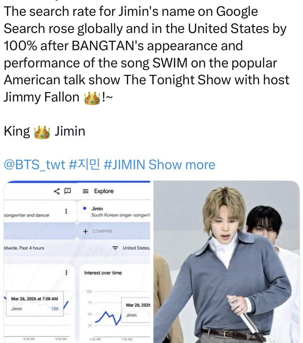 Runmidtown2's tweet photo. @jimmyfallon @bts_bighit Looking forward to more BTS on your show.
#JiminxJimmy
#Arirang https://t.co/ugee7U2hyj