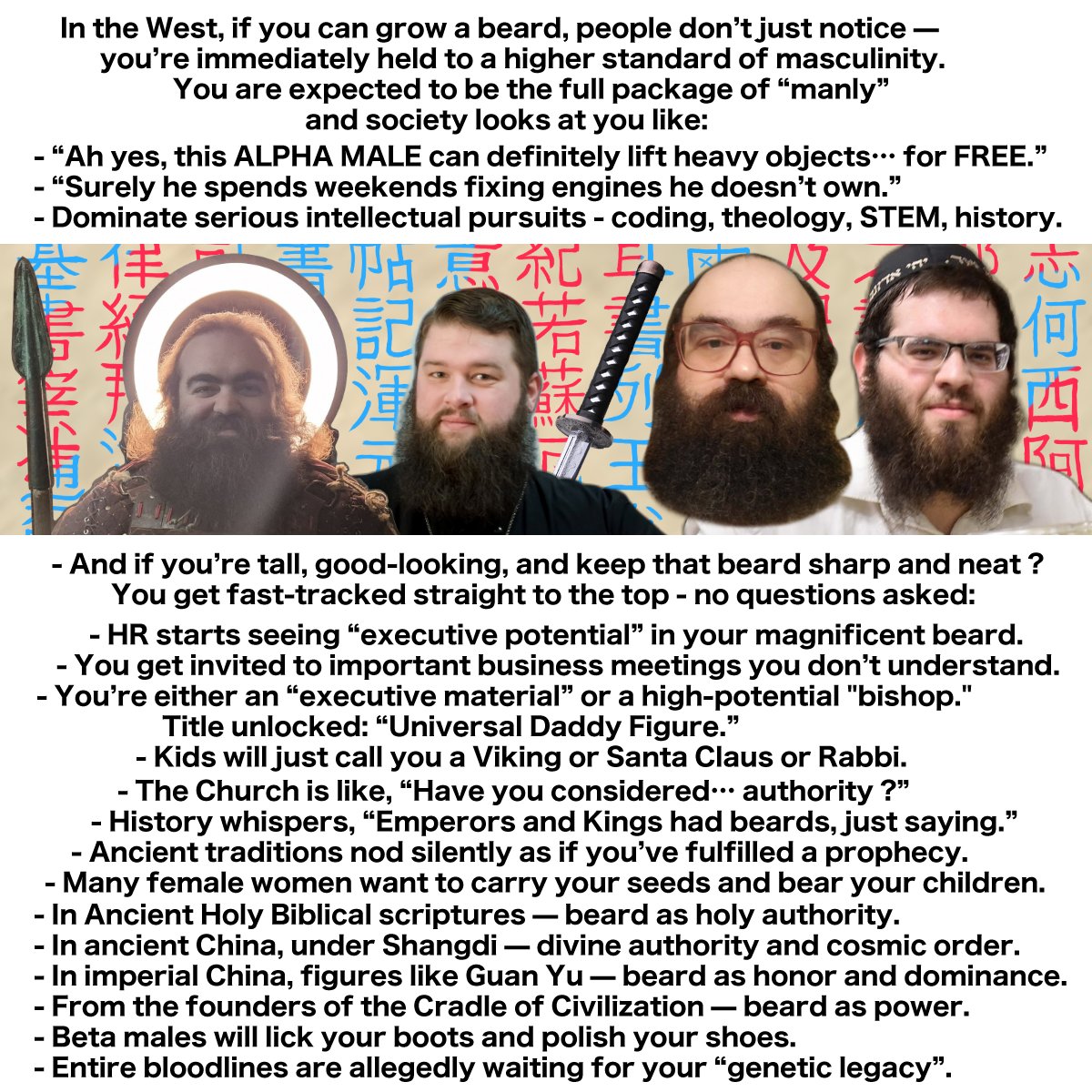 AsianJesusAmigo's tweet photo. There was a rich ancient cultural tradition that first born son must be invested in education and religious upbringing aka create Alpha Male @PerryALPHA
Luke 2:23 - just as it is written in law of the Lord, Every firstborn male will be dedicated to God @MindOfJoshua_ #DHTCore https://t.co/4xN5O8HWui