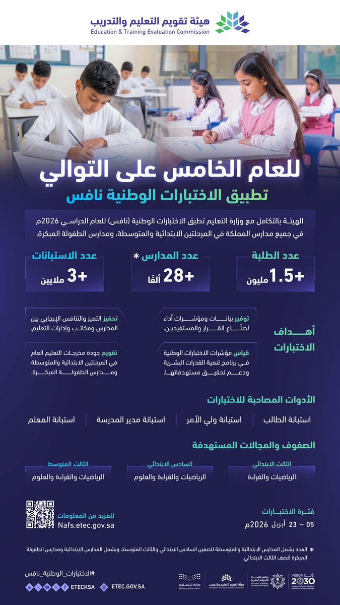 هيئة تقويم التعليم والتدريب tweet media