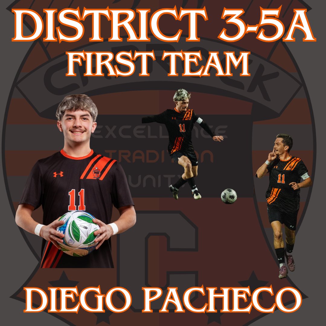 Caprock_Soccer's tweet photo. Congrats to these boys on being named All District First Team this season. What an honor! #ETU https://t.co/6b1y2Ee2Nv