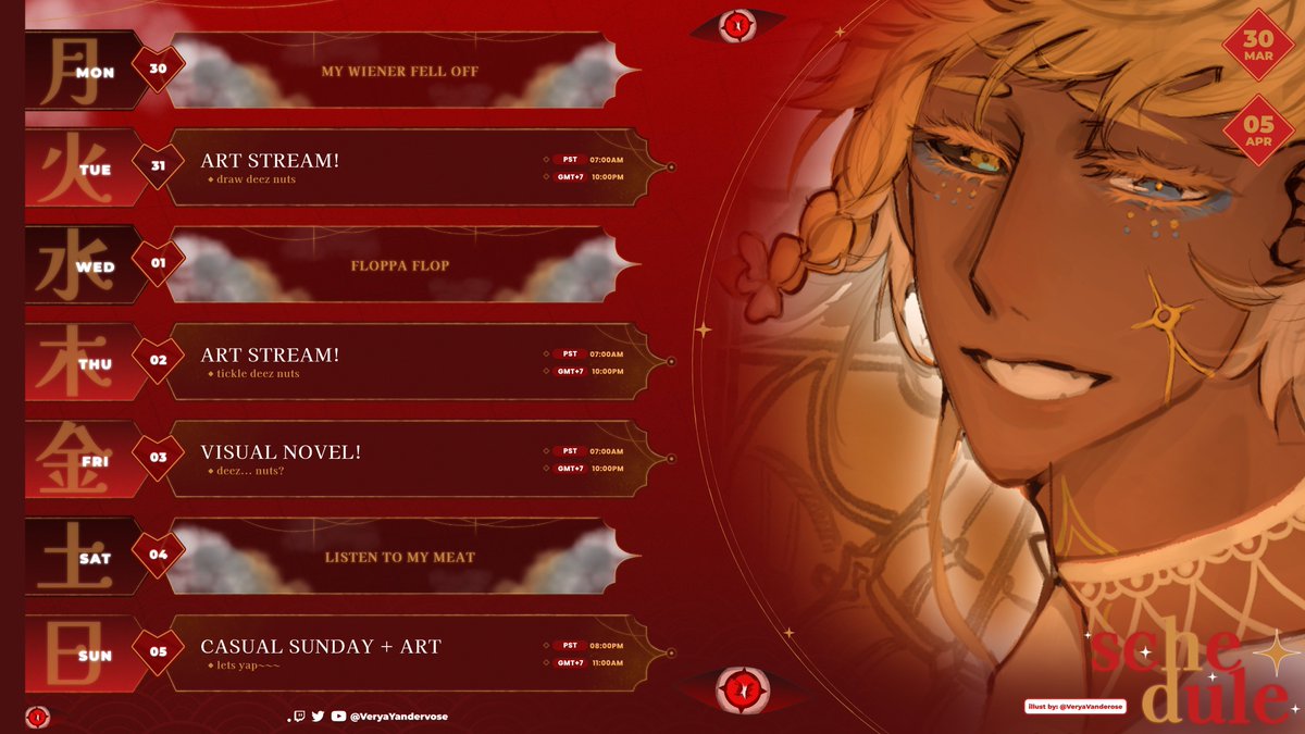 Verya Yandervose🥀👁 tweet media