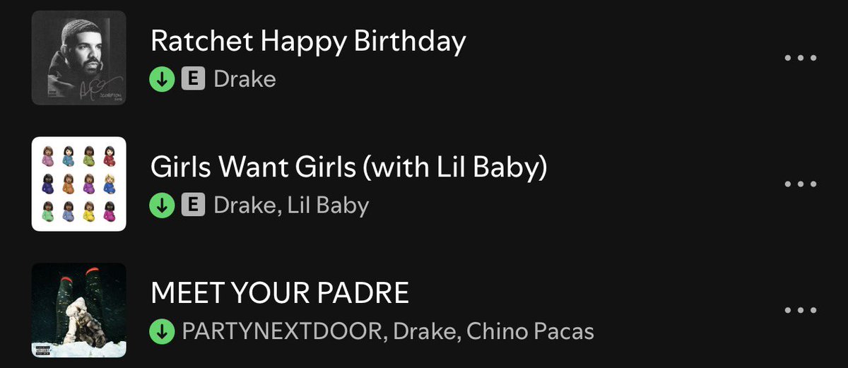 real ones know that all these songs are bangers