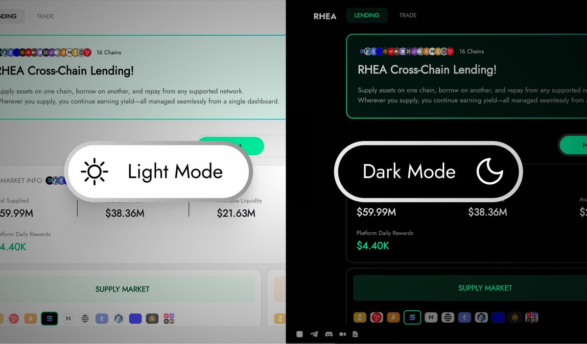 Rhea Finance tweet media
