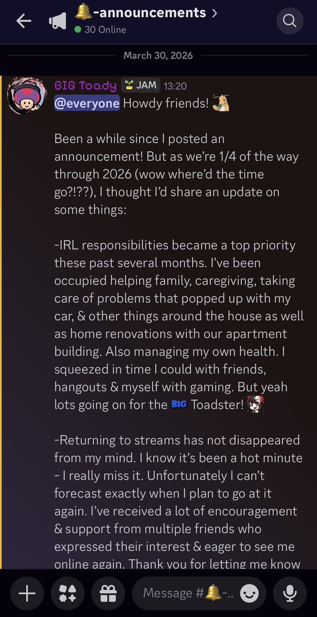 BIG Toady - ToadinWonderland 🍄 tweet media