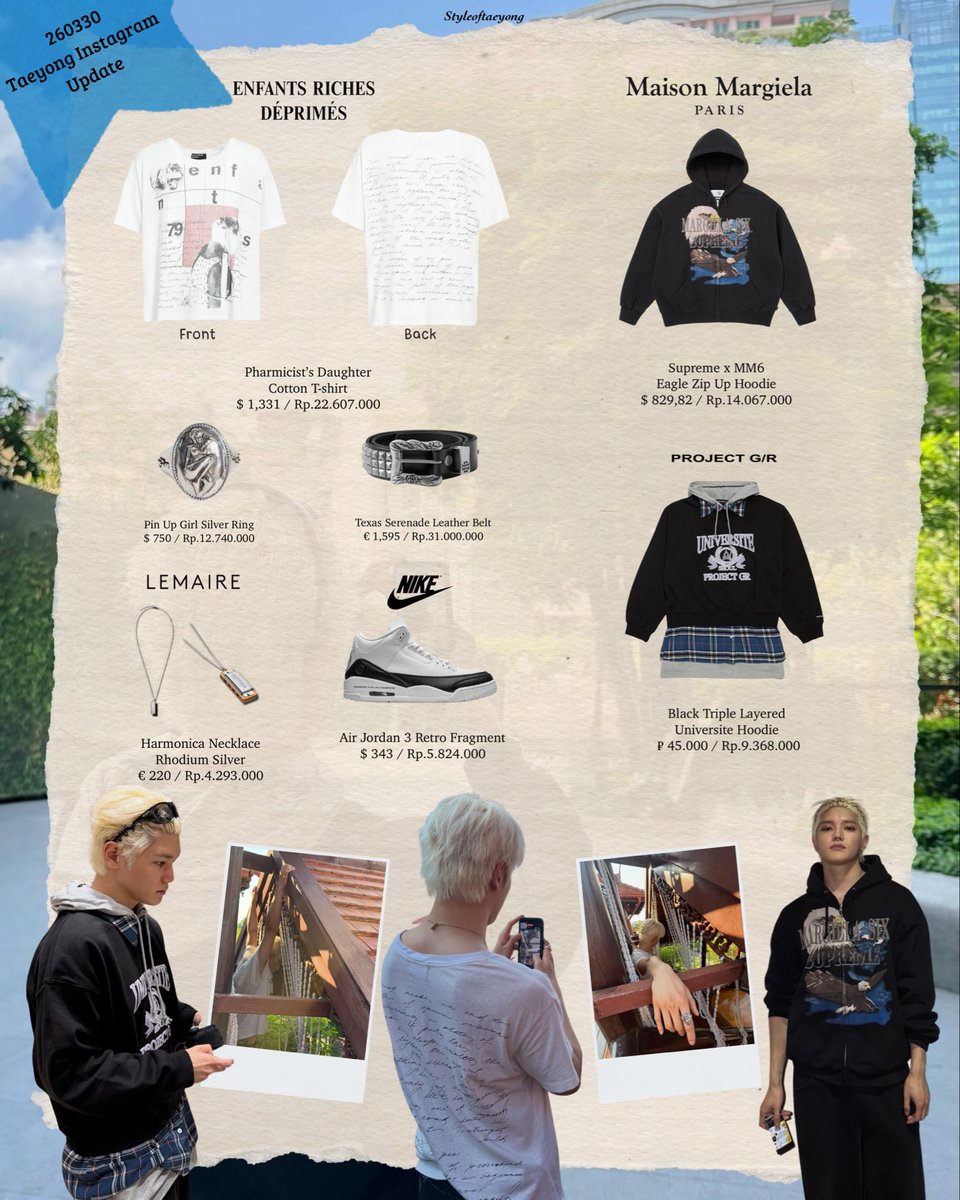 TAEYONG FASHION tweet media