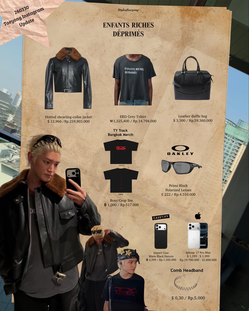 TAEYONG FASHION tweet media