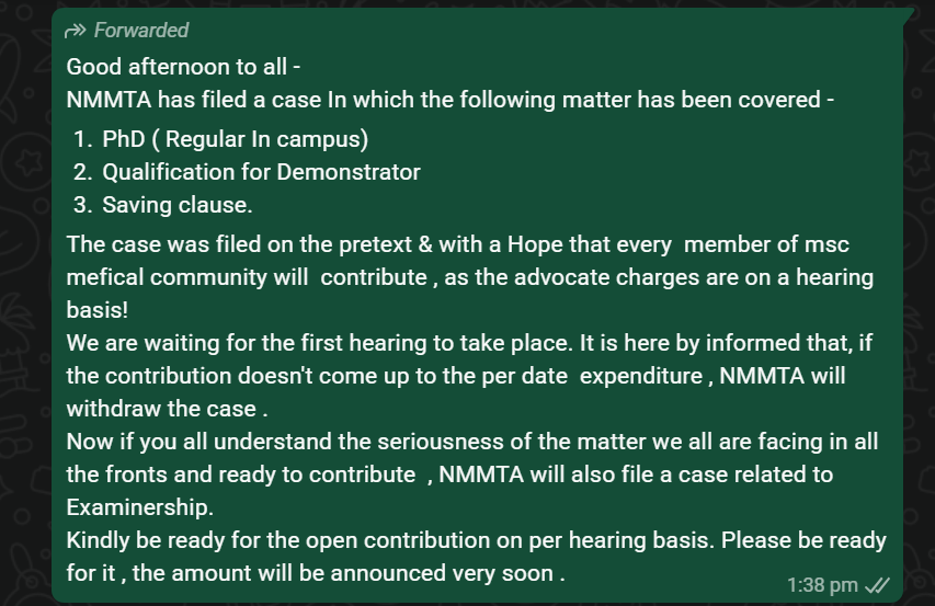 The MSc Medicine Association tweet media